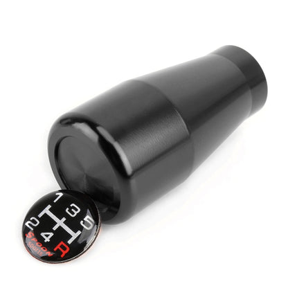 Universal Car Solid Color Cone Shape Shifter Manual Automatic Gear Shift Knob(Black) by buy2fix