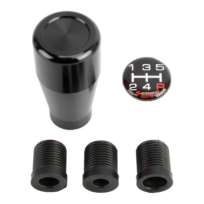 Universal Car Solid Color Cone Shape Shifter Manual Automatic Gear Shift Knob(Black) by buy2fix
