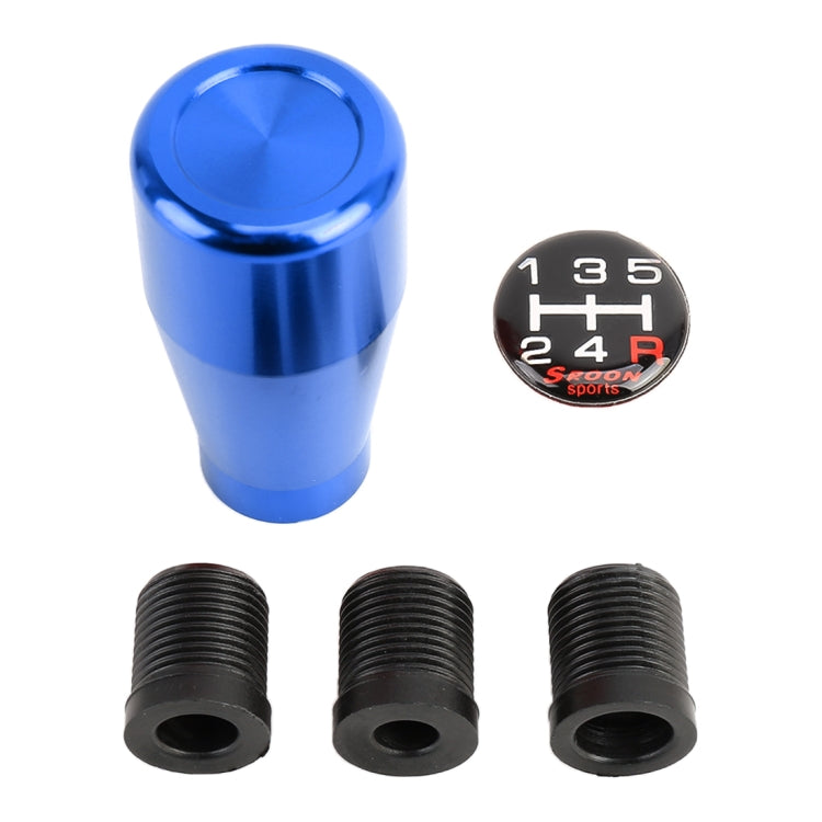 Universal Car Solid Color Cone Shape Shifter Manual Automatic Gear Shift Knob(Blue) by buy2fix