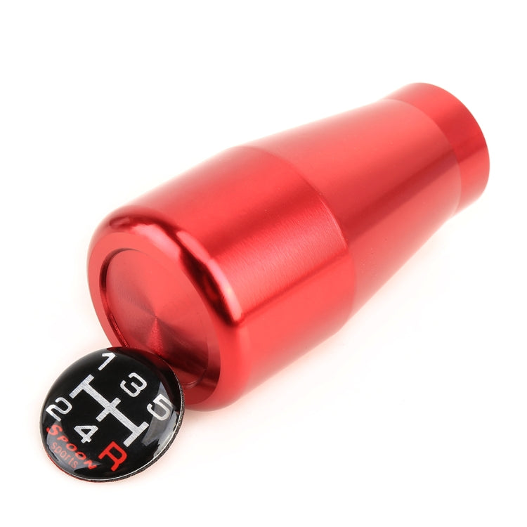 Universal Car Solid Color Cone Shape Shifter Manual Automatic Gear Shift Knob(Red) by buy2fix