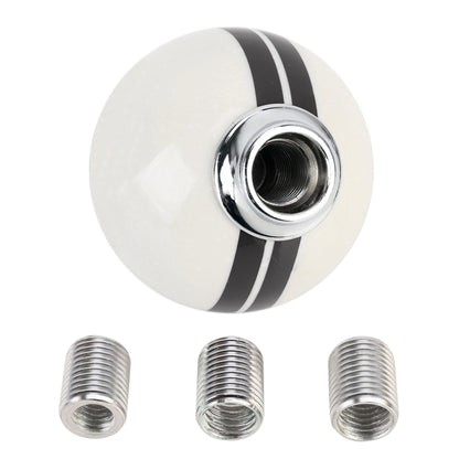 Universal Vehicle Ball Shape Modified Resin Shifter Manual 6-Speed Right-R Gear Shift Knob(Black) by buy2fix