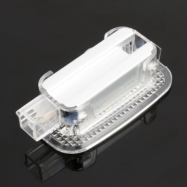2 PCS LED Car DC 12V 1.5W 6000K 100LM Door Lights Lamps 18LEDs SMD-3528 Lamps for Mercedes Benz - Atmosphere lights by buy2fix | Online Shopping UK | buy2fix
