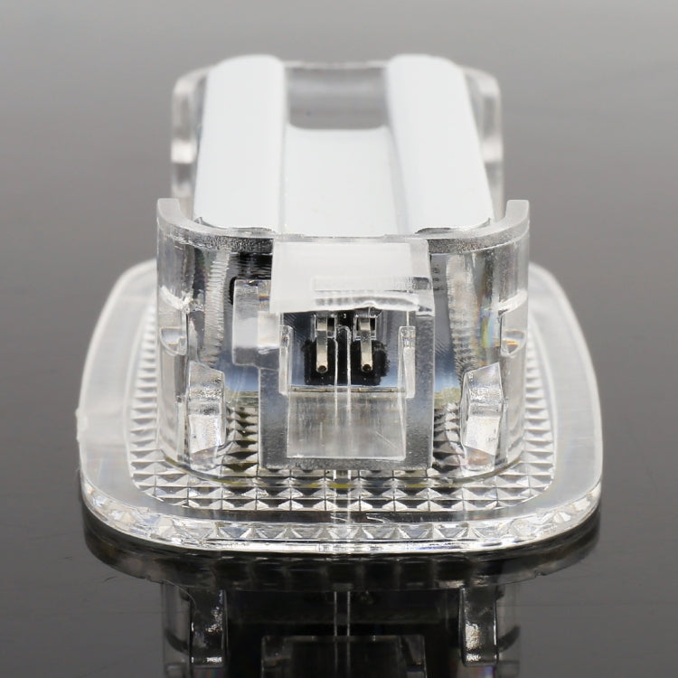 2 PCS LED Car DC 12V 1.5W 6000K 100LM Door Lights Lamps 18LEDs SMD-3528 Lamps for Mercedes Benz - Atmosphere lights by buy2fix | Online Shopping UK | buy2fix