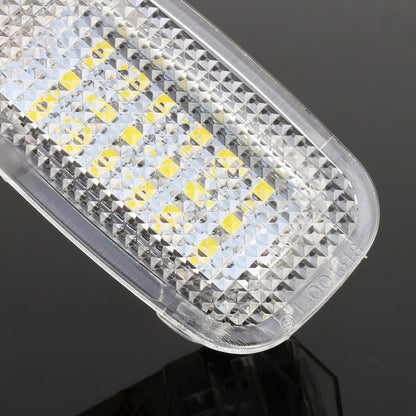 2 PCS LED Car DC 12V 1.5W 6000K 100LM Door Lights Lamps 18LEDs SMD-3528 Lamps for Mercedes Benz - Atmosphere lights by buy2fix | Online Shopping UK | buy2fix