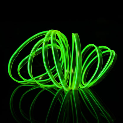 2M Cold Light Flexible LED Strip Light For Car Decoration(Green Light) - Atmosphere lights by buy2fix | Online Shopping UK | buy2fix