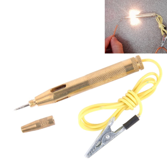 CNJB-85016 Pure Copper Circuit Tester and Electrical Voltage Detector Pen Set With Crocodile Clip 6-24V, Wire Length: 60cm - Electronic Test by buy2fix | Online Shopping UK | buy2fix