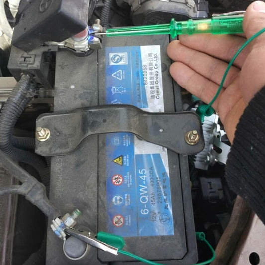 CNJB-85486 Circuit Tester and Electrical Voltage Detector Pen Set With Crocodile Clip And Replaceable Lamp 6-24V, Wire Length: 80cm - Electronic Test by buy2fix | Online Shopping UK | buy2fix