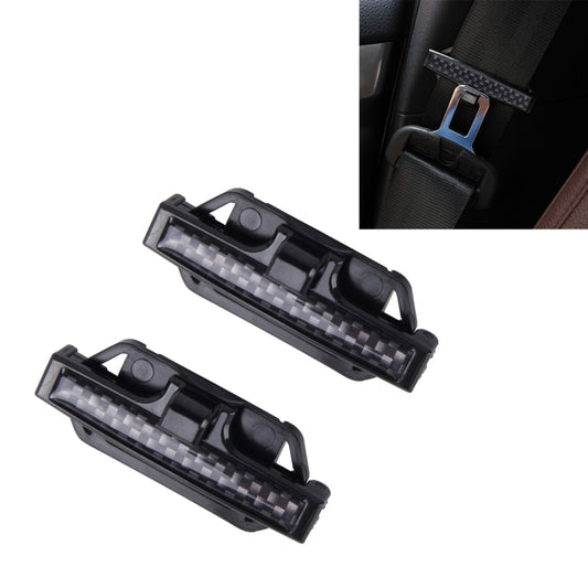 DM-013 2PCS Universal Fit Car Seatbelt Adjuster Clip Belt Strap Clamp Shoulder Neck Comfort Adjustment Child Safety Stopper Buckle(Black) by buy2fix