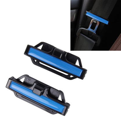 DM-013 2PCS Universal Fit Car Seatbelt Adjuster Clip Belt Strap Clamp Shoulder Neck Comfort Adjustment Child Safety Stopper Buckle(Blue) by buy2fix