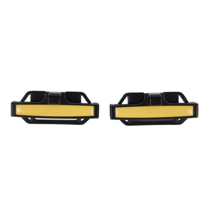 DM-013 2PCS Universal Fit Car Seatbelt Adjuster Clip Belt Strap Clamp Shoulder Neck Comfort Adjustment Child Safety Stopper Buckle(Yellow) by buy2fix
