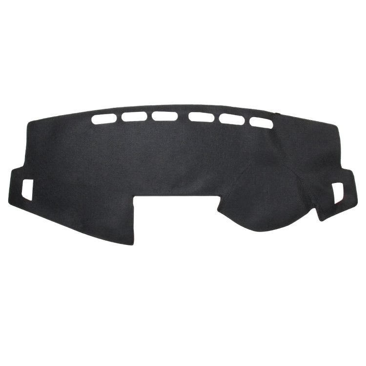 Left-hand Drive Dark Mat Car Dashboard Cover Car Light Pad Instrument Panel Sunscreen for 2014 Vios (Please note the model and year)(Black) by buy2fix