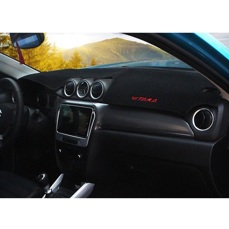 Left-hand Drive Dark Mat Car Dashboard Cover Car Light Pad Instrument Panel Sunscreen for New Vitra (Please note the model and year) by buy2fix