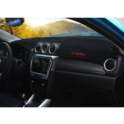 Left-hand Drive Dark Mat Car Dashboard Cover Car Light Pad Instrument Panel Sunscreen for New Vitra (Please note the model and year) by buy2fix