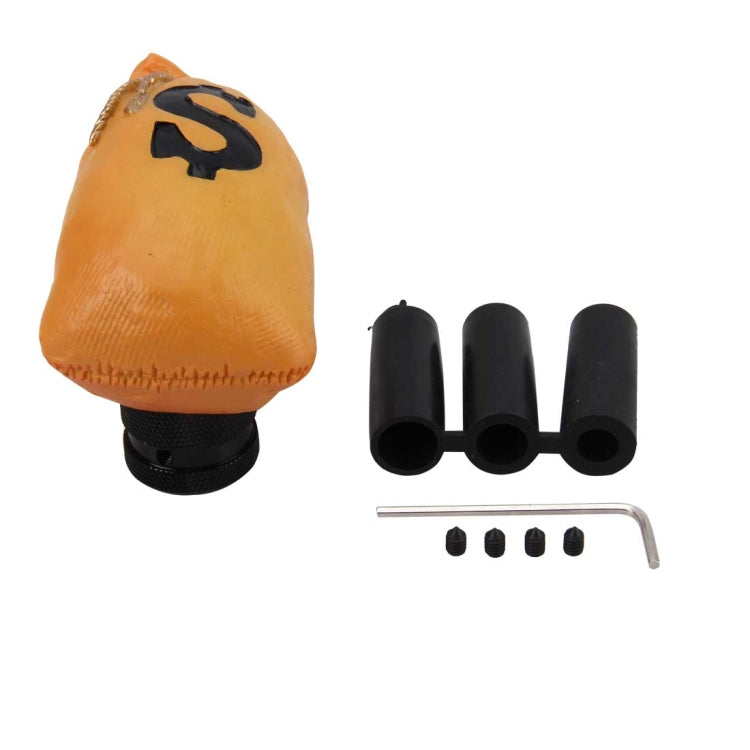 Dollar Money Bag Shaped Universal Vehicle Car Shifter Cover Manual Automatic Gear Shift Knob by buy2fix