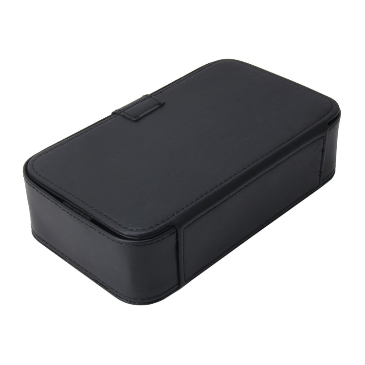 Universal Car Facial Tissue Box Case Holder Tissue Box Fashion and Simple Paper Napkin Bag with Napkin(Black) by buy2fix