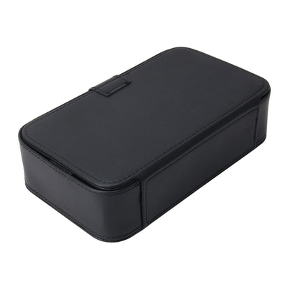 Universal Car Facial Tissue Box Case Holder Tissue Box Fashion and Simple Paper Napkin Bag with Napkin(Black) by buy2fix