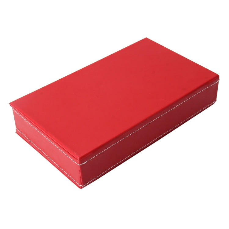 Universal Home Office Hotel Car Facial Tissue Box Case Holder Tissue Box Fashion and Simple Paper Napkin Bag (Not Include Napkin)(Red) by buy2fix