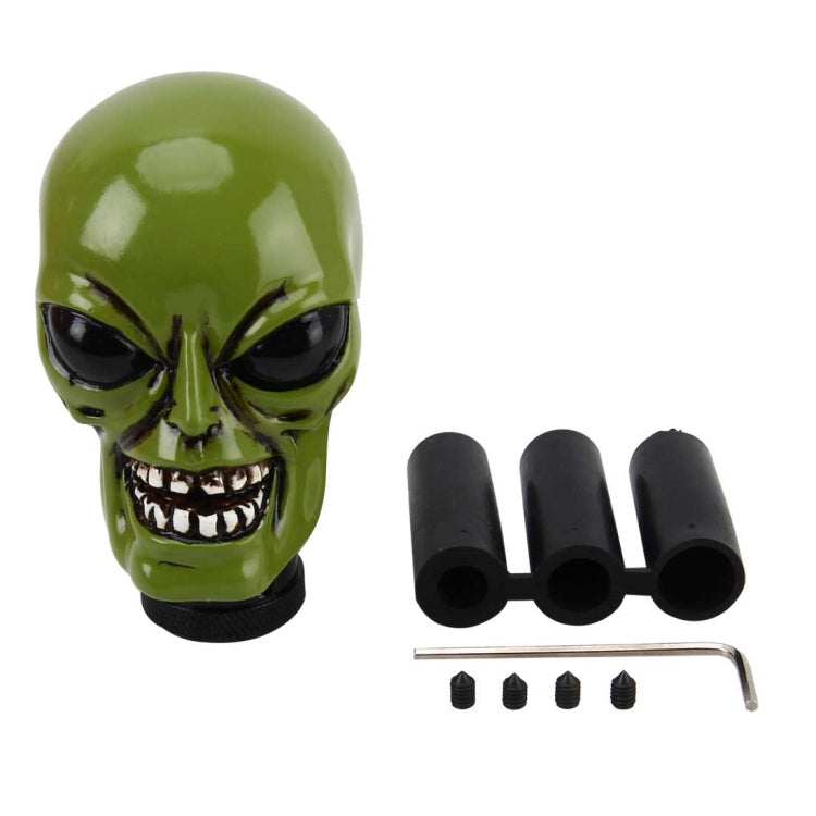 Alien Shaped Universal Vehicle Car Shifter Cover Manual Automatic Aluminum Gear Shift Knob by buy2fix