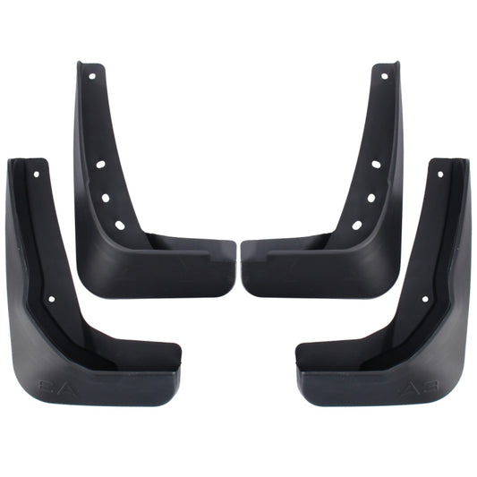 4 PCS Car Auto Semi-Rigid PVC Splash Flaps Mudguards Fender Guard for Audi A3 Sedan 2014 - Mudguards by buy2fix | Online Shopping UK | buy2fix