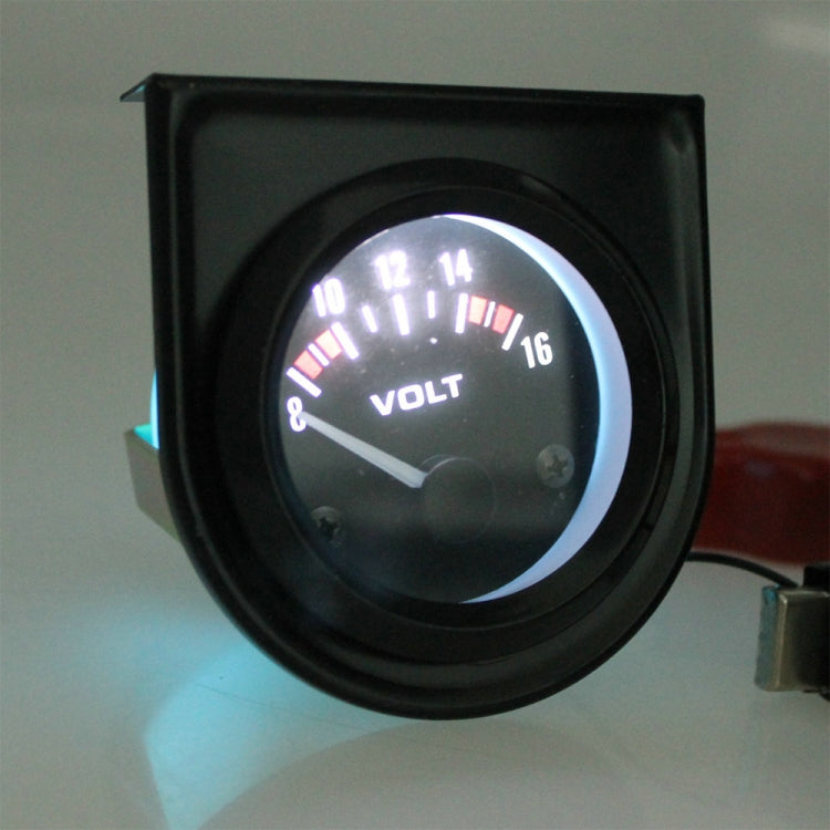 52mm Auto Gauge Car 8-16V Voltmeter - Clocks & Car Meters by buy2fix | Online Shopping UK | buy2fix