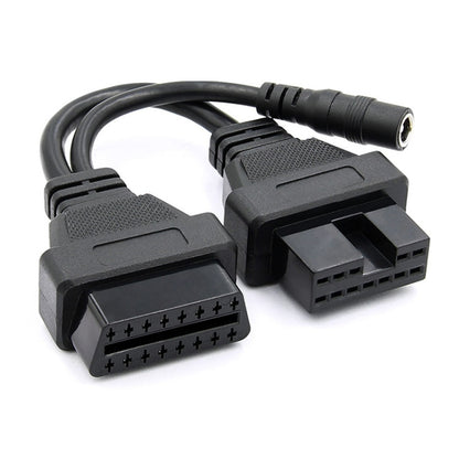 12 Pin to 16 Pin OBDII Diagnostic Cable for Mitsubishi by buy2fix