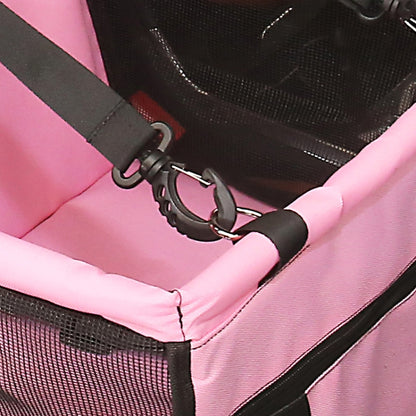 Nonslip Folding Breathable Waterproof Car Vice Driving Seat Cover Pet Cat Dog Bag, Size: 40 x 30 x 25 cm(Blue) by buy2fix