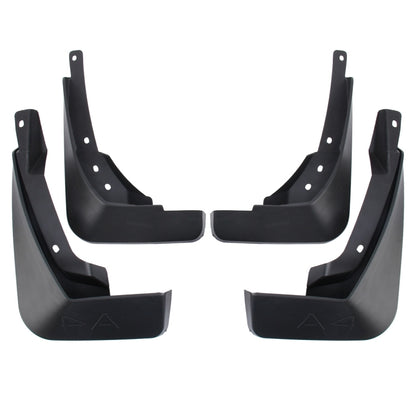 4 PCS Car Auto Semi-Rigid PVC Splash Flaps Mudguards Fender Guard for Audi A4L 2016 Version - Mudguards by buy2fix | Online Shopping UK | buy2fix