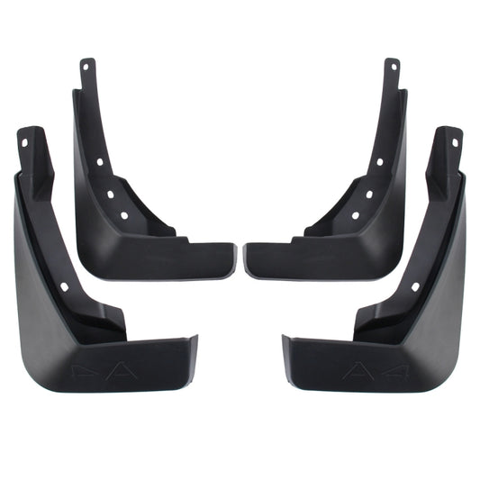 4 PCS Car Auto Semi-Rigid PVC Splash Flaps Mudguards Fender Guard for Audi A4L 2016 Version - Mudguards by buy2fix | Online Shopping UK | buy2fix