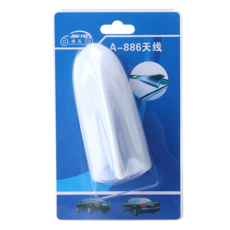 A-886 Car Auto Shark Fin Dome Antenna Decoration for Honda Buick Nissan Hyundai Toyota Volkswagen Mazda(White) by buy2fix
