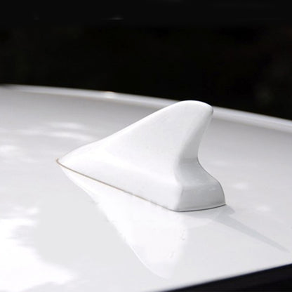 A-886 Car Auto Shark Fin Dome Antenna Decoration for Honda Buick Nissan Hyundai Toyota Volkswagen Mazda(White) by buy2fix