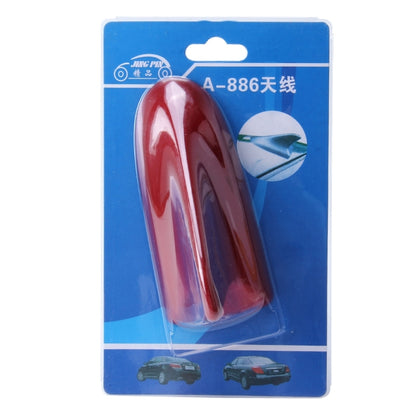 A-886 Car Auto Shark Fin Dome Antenna Decoration for Honda Buick Nissan Hyundai Toyota Volkswagen Mazda(Red) by buy2fix