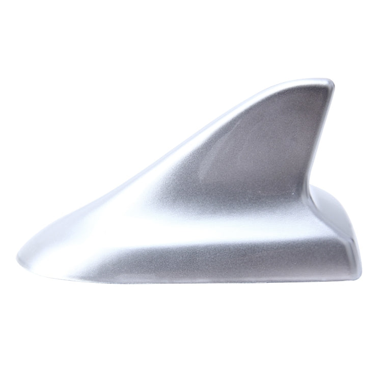 A-886 Car Auto Shark Fin Dome Antenna Decoration for Honda Buick Nissan Hyundai Toyota Volkswagen Mazda(Silver) by buy2fix