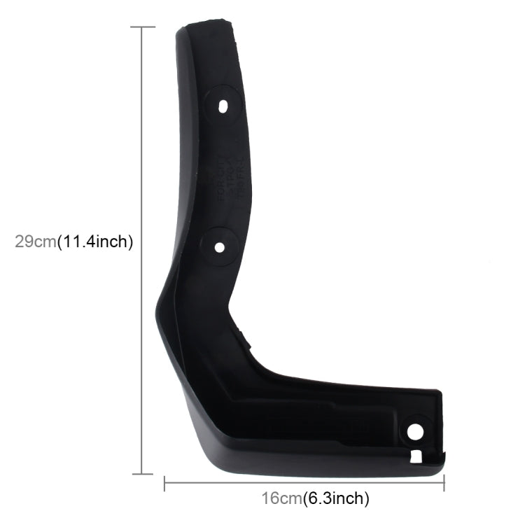 4 PCS Car Auto Semi-Rigid PVC Splash Flaps Mudguards Fender Guard for Honda City 2015-2020 - Mudguards by buy2fix | Online Shopping UK | buy2fix