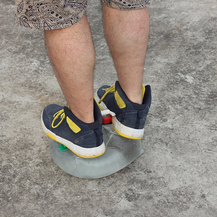 10L Outdoor Transparent PVC Foldable Water Bag Container with ON/OFF Switch by buy2fix