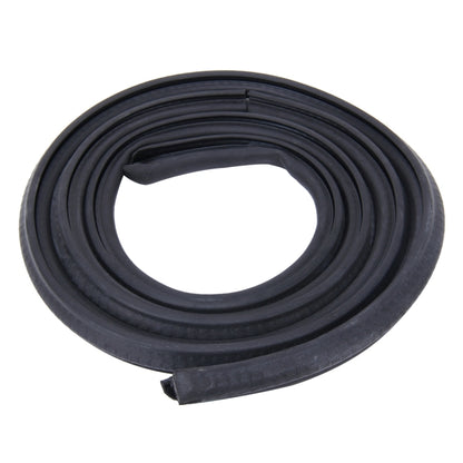 80cm B Shape Car Decorative Strip Rubber Chrome Decoration Strip Door Seal Window Seal by buy2fix