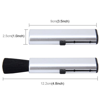 Car Portable Scalable Nylon Cleaning Brush with ABS Handle(Silver) - Car washing supplies by buy2fix | Online Shopping UK | buy2fix