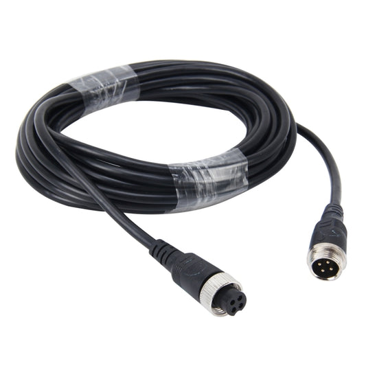 5m M12 4P Aviation Connector Video Audio Extend Cable for CCTV Camera DVR - DIY Cables by buy2fix | Online Shopping UK | buy2fix