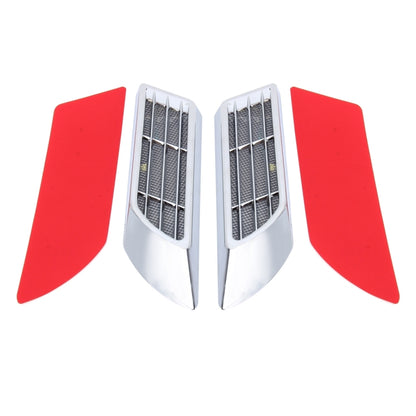 2 PCS Car Body Side Solar Decorative Colorful Strobe Warning Outlet Light - Warning Lights by buy2fix | Online Shopping UK | buy2fix