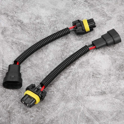 2 PCS 9005/9006 Car HID Xenon Headlight Male to Female Conversion Cable - Wires by buy2fix | Online Shopping UK | buy2fix