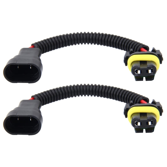 2 PCS 9005/9006 Car HID Xenon Headlight Male to Female Conversion Cable - Wires by buy2fix | Online Shopping UK | buy2fix