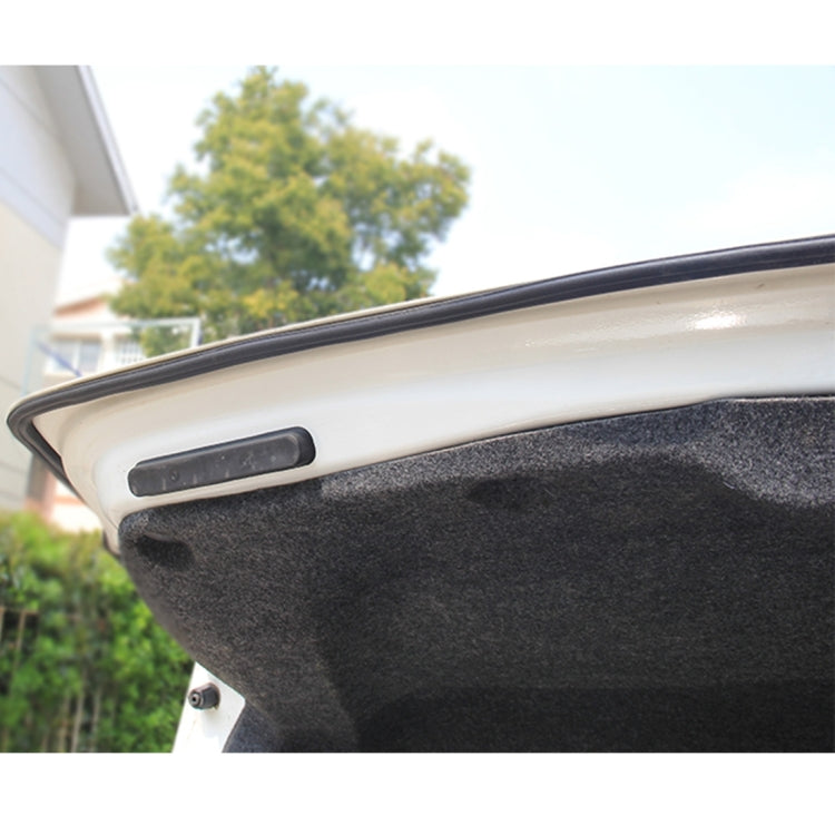 4m B Shape Car Decorative Strip Rubber Chrome Decoration Strip Door Seal Window Seal by buy2fix