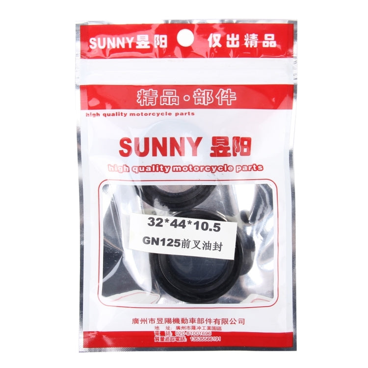 2 PCS Motorcycle Rubber Front Fork Damper Oil Seal Kit for GN125 - Engines & Engine Parts by buy2fix | Online Shopping UK | buy2fix