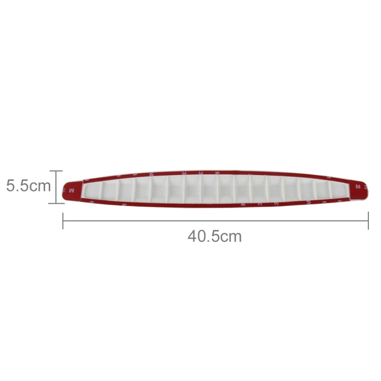 2 PCS Universal Car Body Carbon Fiber Bumper Guard Protector Sticker/Car Crash Bar Bumper Strips /Car Crash Strips/Anti-rub Strips/Anti-rub Bar(White) by buy2fix