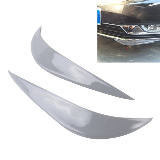 2 PCS YI-237 Universal Car Body Bumper Guard Protector Sticker Turning Guard/Car Crash Bar Bumper Strips /Car Crash Strips/Anti-rub Strips/Anti-rub Bar(Grey)