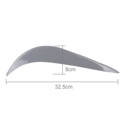 2 PCS YI-237 Universal Car Body Bumper Guard Protector Sticker Turning Guard/Car Crash Bar Bumper Strips /Car Crash Strips/Anti-rub Strips/Anti-rub Bar(Grey) by buy2fix