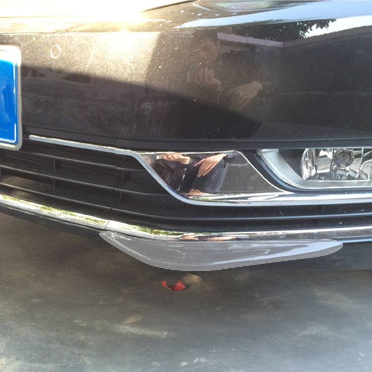 2 PCS YI-237 Universal Car Body Bumper Guard Protector Sticker Turning Guard/Car Crash Bar Bumper Strips /Car Crash Strips/Anti-rub Strips/Anti-rub Bar(Grey) by buy2fix