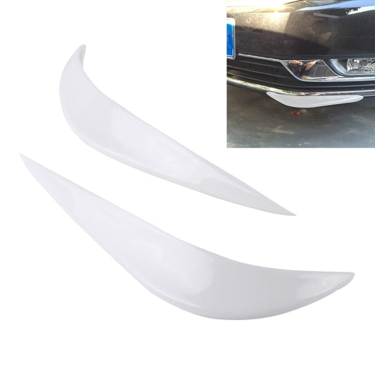 2 PCS YI-237 Universal Car Body Bumper Guard Protector Sticker Turning Guard/Car Crash Bar Bumper Strips /Car Crash Strips/Anti-rub Strips/Anti-rub Bar(White) by buy2fix