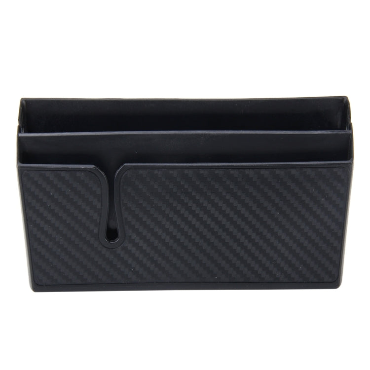 Car EVA Carrying Organizer Storage Double-layer Sticker Bag for Phone Coin Key and Other Small Items(Big Size) by buy2fix