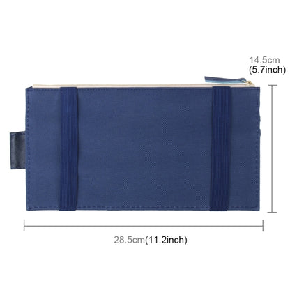 Multi-functional Auto Car Sun Visor Sunglass Holder Card Storage Holder Inner Pouch Bag(Dark Blue) by buy2fix