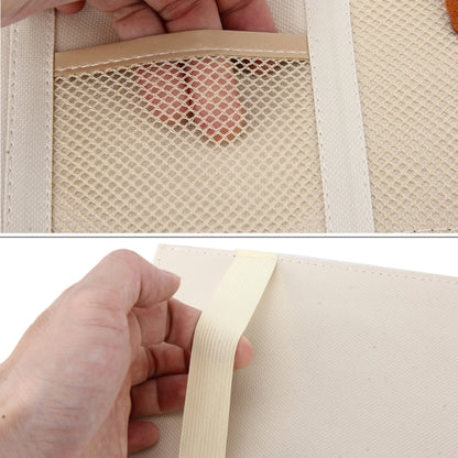 Multi-functional Auto Car Sun Visor Sunglass Holder Card Storage Holder Inner Pouch Bag(Khaki) by buy2fix